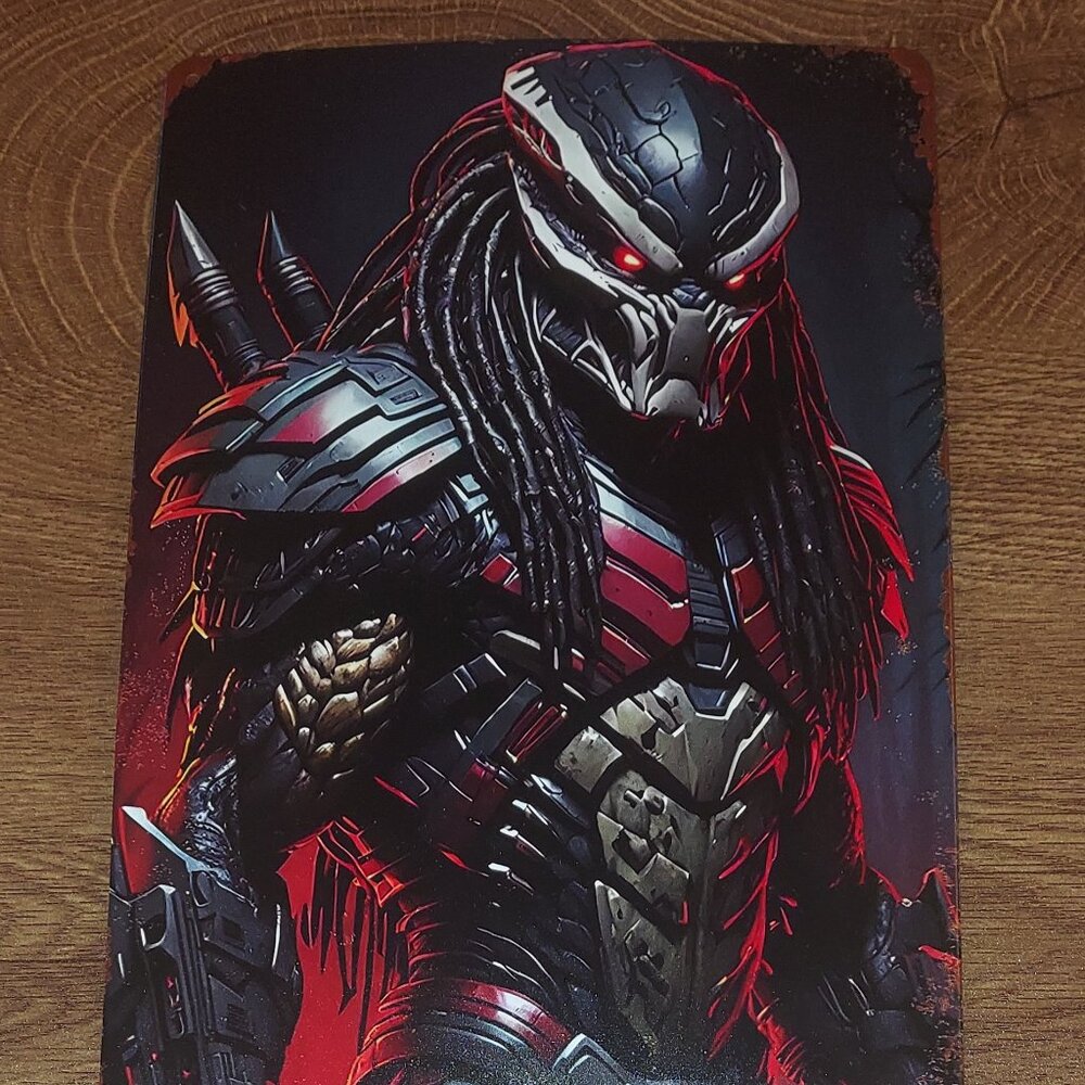 Predators Metal Wall Decor 8 by 12 inches NEW